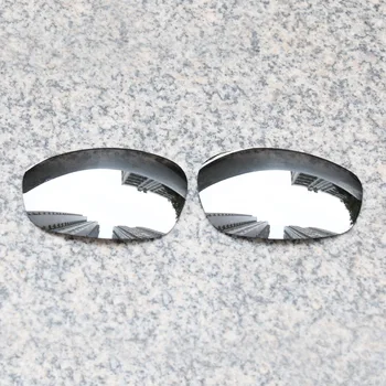 E. O. S Поляризирани Подобрени Сменяеми лещи за слънчеви очила Oakley Split Jacket - Сребристо-Хромированное Поляризованное огледало