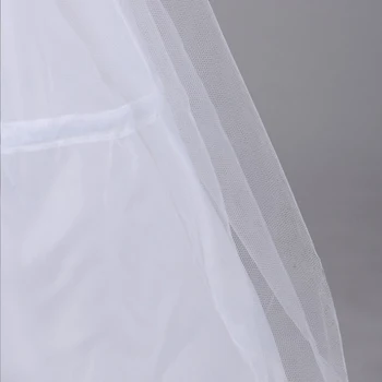 Пола сватбена рокля на булката три панти 1 прежди твърда окото пола флизелиновая плат еластичен колан с три стоманени нишки 4