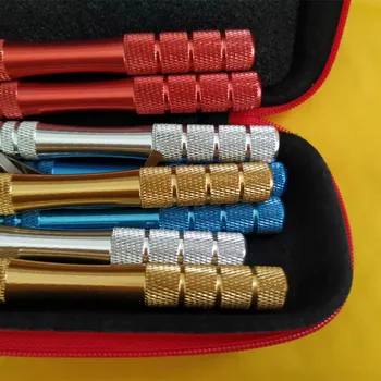 HUK 8 в 1 Пъстър Набор от locksmithing инструменти с вдлъбнатини Kaba Инструменти, набор от Locksmithing Инструменти 8 + 2 бр. за ремонт на брави Kaba, шлосери инструменти/ черна кутия