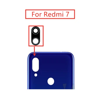 2 бр. за Xiaomi Redmi 7 Камера Стъклен Обектив на Задната част на Задната Камера Подмяна на Стъкло на Обектива на Ремонт на Резервни Части с Лепило 0
