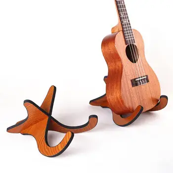 Притежателят На Хавайска Китара Ukulele Поставка Акустична Народна Китара Ukulele Поставка Дървени Аксесоари За Китара С Поставка Музикални Струни Част На Инструмента 0