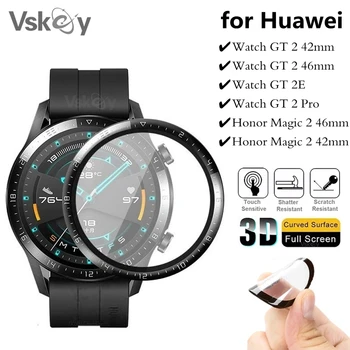 2 бр. Мека Защитно фолио за екрана Huawei Honor Watch Magic 2 46 мм 42 мм GT2e GT 2 Pro Smartwatch Защитно фолио (Без закалено стъкло)