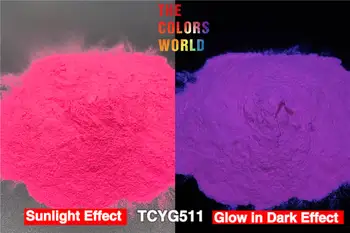 TCT-530 Neon Pigment Glow in Dark Нейлз Glitter Nail Art Decoration Manicure дизайн за ноктите Makeup Handwork Нейлз Accesorios 5