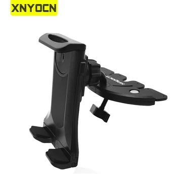 Xnyocn Универсален Лидер на Продажбите на 7-Инчов 90 ~ 136 мм Регулируема Кола CD Слот за Мобилен Телефон Притежателя Поставка За ipad mini Tablet PC