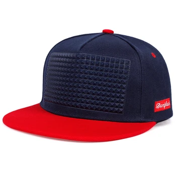 Нова мъжка бейзболна шапка в стил хип-хоп, мъжки и дамски универсална бейзболна шапка, бейзболна шапка в стил рок, бейзболна шапка в стил хип-хоп, плоски шапки, шапка 1