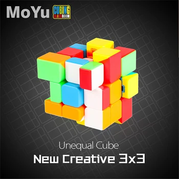 Moyu писалки много извивки Cubing Клас Неравностойно 3x3 Магически Куб Скорост на Професионални Играчки За Възрастни, анти-стрес Пъзел Детски Развивающий Подарък