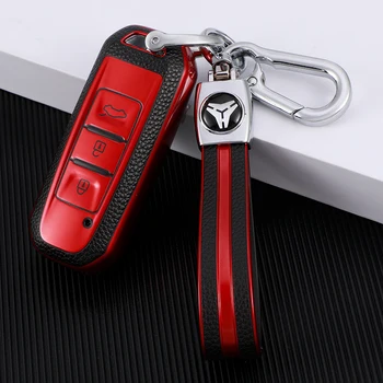 Автомобили смарт ключ Калъф Чанта във формата на Миди Ключодържател за Stoqnka 360 510 530 560 630 730 RS-5 за Wuling Hongguang S Аксесоари