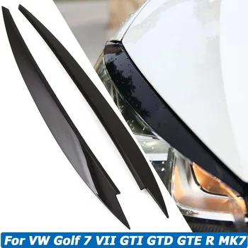 Преден Фар За Вежди, Тампон Върху Клепачите, Стикер За Фолксваген VW Golf 7 VII GTI GTD GTE R MK7 2013-2017 Автомобилни Аксесоари