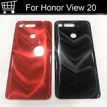 100% Нова Задния Капак На Отделението За Батерията И Задната Капачка На Отвора На Корпуса За Huawei Honor View 20 Задния Капак На Отделението За Батерията HonorView20 Подмяна На Резервни Части 0