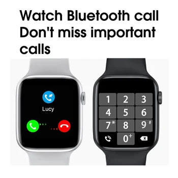2022 Мъжки И Женски Смарт часовници с Bluetooth-Разговори, Водоустойчиви Спортни Умни Часовници с Сърдечния Ритъм, свързан към смартфон на Apple Android 2