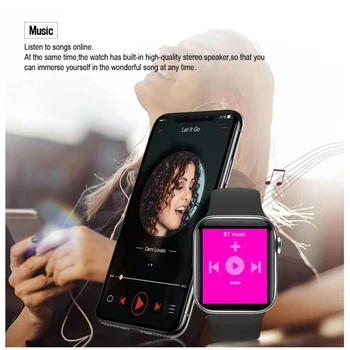 2022 Мъжки И Женски Смарт часовници с Bluetooth-Разговори, Водоустойчиви Спортни Умни Часовници с Сърдечния Ритъм, свързан към смартфон на Apple Android 3