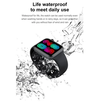 2022 Мъжки И Женски Смарт часовници с Bluetooth-Разговори, Водоустойчиви Спортни Умни Часовници с Сърдечния Ритъм, свързан към смартфон на Apple Android 4