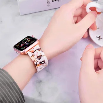 Каишка за Часовник от смола с бързо освобождаване за Samsung Galaxy Watch 3 41 mm/45 mm/Active2 Гривна за Huawei Watch GT2 Каишка Женски Каишка за Часовник 4