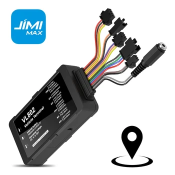 JIMIMAX VL802 4G Тракер, Bluetooth LTE Автомобилен GPS Локатор Блок за Следене В Реално Време на Блокиращите на Двустранния Разговор Спиране на Двигателя Дистанционно Управление 0