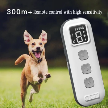 За 1 Куче, Акумулаторна батерия на Дистанционното Управление Водоустойчив Нашийник За Защита От Вибрации Кучета От Токов удар