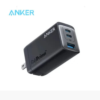 Anker C USB Зарядно устройство 735 GaNPrime 65 W, PPS 3-Пристанище Бързо Компактно Складное Стенно Зарядно Устройство за MacBook Pro/Air, iPad Pro, iPhone 13/Pro