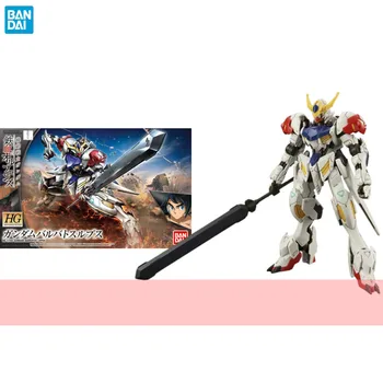 Bandai Оригинален Комплект Модели Gundam Аниме Фигурка HG IBO 1/144 GUNDAM BARBATOS ЛУПУС Фигурка В Събирането на Играчки, Подаръци за Деца 0