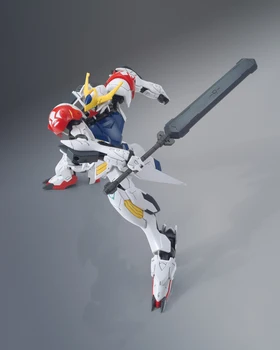 Bandai Оригинален Комплект Модели Gundam Аниме Фигурка HG IBO 1/144 GUNDAM BARBATOS ЛУПУС Фигурка В Събирането на Играчки, Подаръци за Деца 3