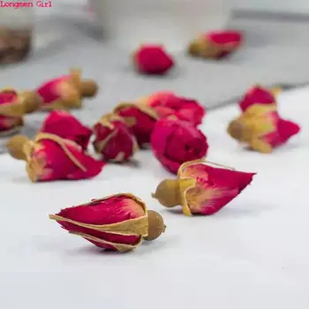 Жасмин Натурален Органи Сушени Пъпки От Червени Рози Цвете Мини Роза Пъпка Направи Си Сам Сватбени Декоративни Конфети Занаяти Ароматен За Баня 4