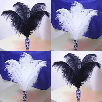 Новост! Безплатна доставка 10шт бр 25-30 сантиметра 10-12 см красиви страусиные пера по желание
