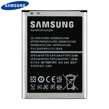 Оригиналната работа на смени Батерията на Телефона B500BE За Samsung GALAXY S4 Mini I9190 I9192 I9195 I9198 B500AE с NFC 4 контакти 1900 mah 2