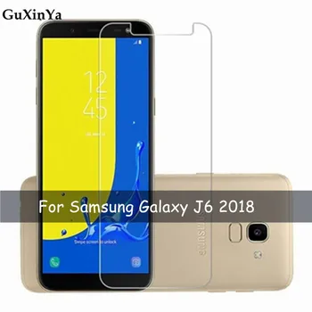 2 бр. Закалено стъкло За Samsung Galaxy J6 2018 Предпазно Стъкло за екран За Samsung J6 2018 Защитно Стъкло от надраскване J600G Телефонна филм