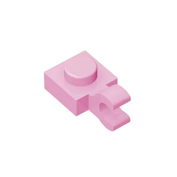 10 БР. Тухли 61252 1x1 еднопосочни надлъжни зажимная плоча ldd61252 6019 универсална За Изграждане на Блоковете резервни Части DIY подарък Играчка 3