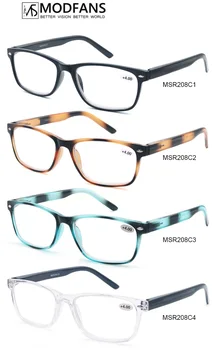Очила за четене за жени, Класически Цветни Дамски Очила за четене, Лек, Гъвкав Пружинен шарнир, Кръгла/Овална/Квадратна дограма 1