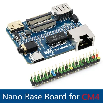 Изчислителен модул Raspberry Pi 4 CM4 Nano Базова такса (B) един и същ размер, че и CM4 за RPI 0