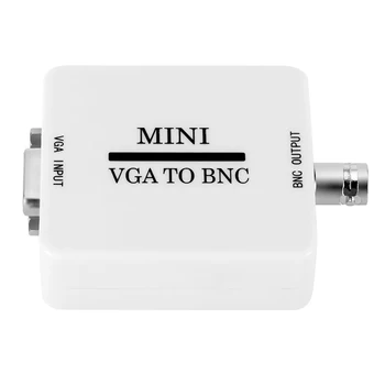 HD BNC към VGA Конвертор Видео Кутия, Композитен VGA към BNC Адаптер Conversor Цифров Ключ Конвертор Кутия За HDTV Монитор 2