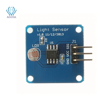 Модул Сензор за Осветеност Модул Сензор за Осветеност Модул на Сензора за Интензивност на Светлината GL5528 Фоточувствительный модул за Arduino