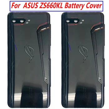 Оригинален Нов Asus ROG phone 2 ZS660KL Задния Капак на Отделението за батерията Задната със Стъклен Капак на Корпуса За Asus ZS660KL I001D Капак на Отделението за батерията