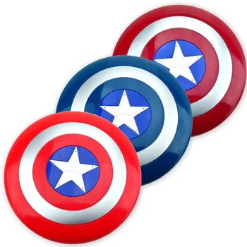 [Disney] Cosplay Marvel 32 СМ Супер героят Капитан Америка Щит на Светлината и Звука Играчка Детски Костюм играчки за детски партита подарък