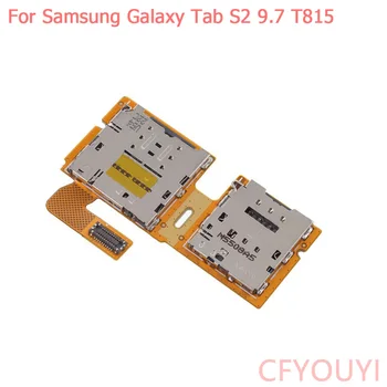 За Samsung Galaxy Tab S2 T815 Държач за четене СИМ-карти Пин Гъвкав Кабел