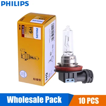 10 Бр. Philips Vision H9 12 v 65 W 12361C1 + 30% По-Ярка Оригинален Светлина Авто Галогенный Главоболие Лампа Auto OEM Лампа на Едро Опаковка