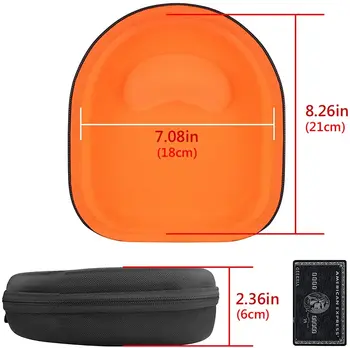 Калъф за слушалки Geekria за Bang & Olufsen Beoplay H95, H9i, H9, H8, Трудно Преносим на Защитна Чанта за слушалки с кабел за съхранение 3