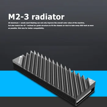 Jonsbo M. 2 SSD NVMe Радиатор Радиатор M2 2280 SSD Твърд Диск Алуминиев Радиатор с Термопластичной Подложка за Радиатора на Настолен КОМПЮТЪР M2 2