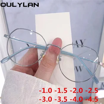Oulylan -1,0 -1,5 -2,0 До -4,5 Готови Очила за Късогледство Дамски слънчеви Очила По Рецепта Минус Очила за Мъже Компютърни Игри Точки