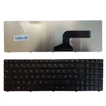 Френска Клавиатура ЗА лаптоп ASUS K52J K52JB K52JC K52JK K52JR K52F x61 е N61 G60 G51 G53 FR Клавиатура Черен 0