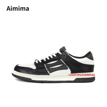 Aimima Hot bone обувки Спортни Ретро Маратонки За Мъже И Жени Скейтборд Трекинг Пешеходната Обувки 36-44