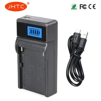 JHTC NP-F550 LCD ДИСПЛЕЙ USB Батерия Зарядно Устройство за Sony NP F970 F750 F770 F960 F550 F530 F330 F570 CCD-SC55 TR516 TR716 TR818 TR917 1