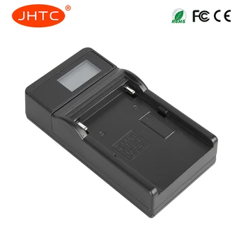 JHTC NP-F550 LCD ДИСПЛЕЙ USB Батерия Зарядно Устройство за Sony NP F970 F750 F770 F960 F550 F530 F330 F570 CCD-SC55 TR516 TR716 TR818 TR917 2