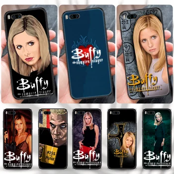 Бъфи, Убийцата на вампири Калъф За Телефон Xiaomi Mi Note 8 9 10 11 9T 10T A3 Lite Pro Ултра черно 3D калъф от TPU мека обвивка Etui