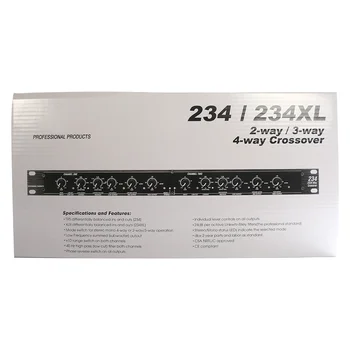 DBX 234XL 234 про Аудио периферни устройства Стерео 2/3-лентов, Моно 4-лентов Електронен кросоувър 3