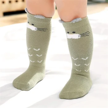 Зимният Коледен Чорап С Елени, Скъпа Вълна 3D Директен Чорап, Детски Топлите Коледни Чорапи С Животни, Коледни подаръци За Деца